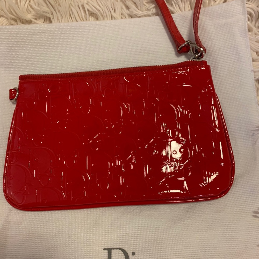 Red Dior Wristlet!